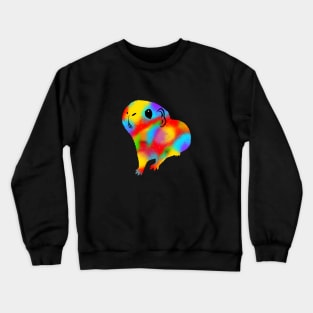 Spray Paint Graffiti Guinea Pig II Crewneck Sweatshirt